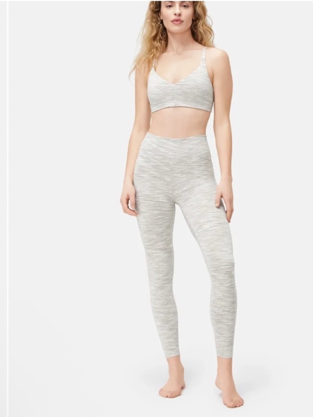 Outdoor Voices Flow 7/8 Leggings in Oatmeal